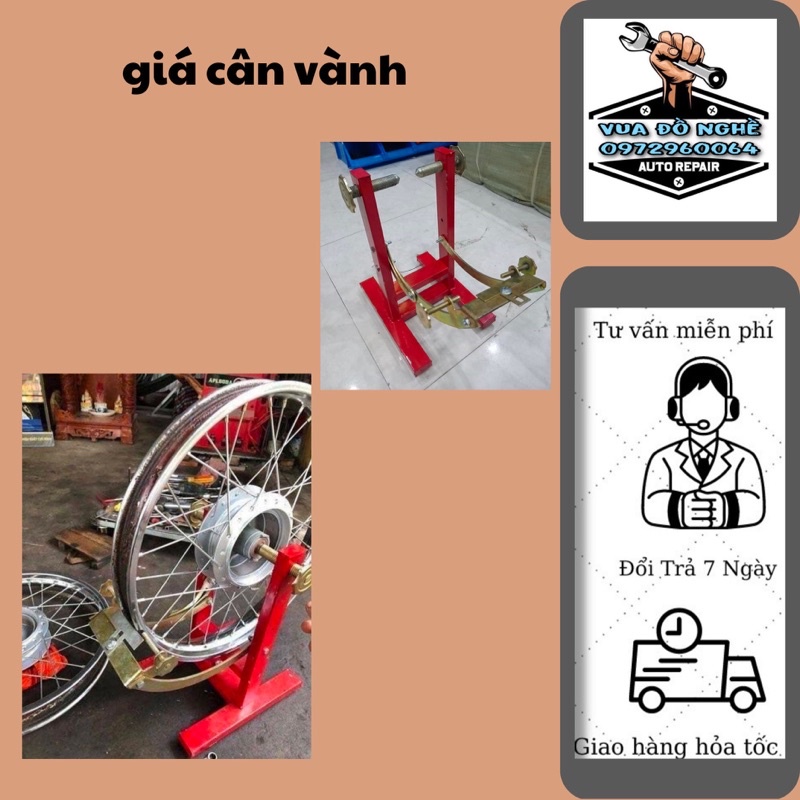Giá Cân Vành Xe Máy (sửa chữa xe máy)