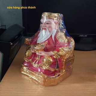 Thần tài ông địa đỏ ( nhựa )