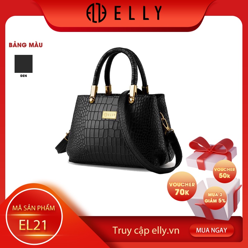 Túi xách nữ dây da có quai cầm tay thời trang cao cấp ELLY – EL21