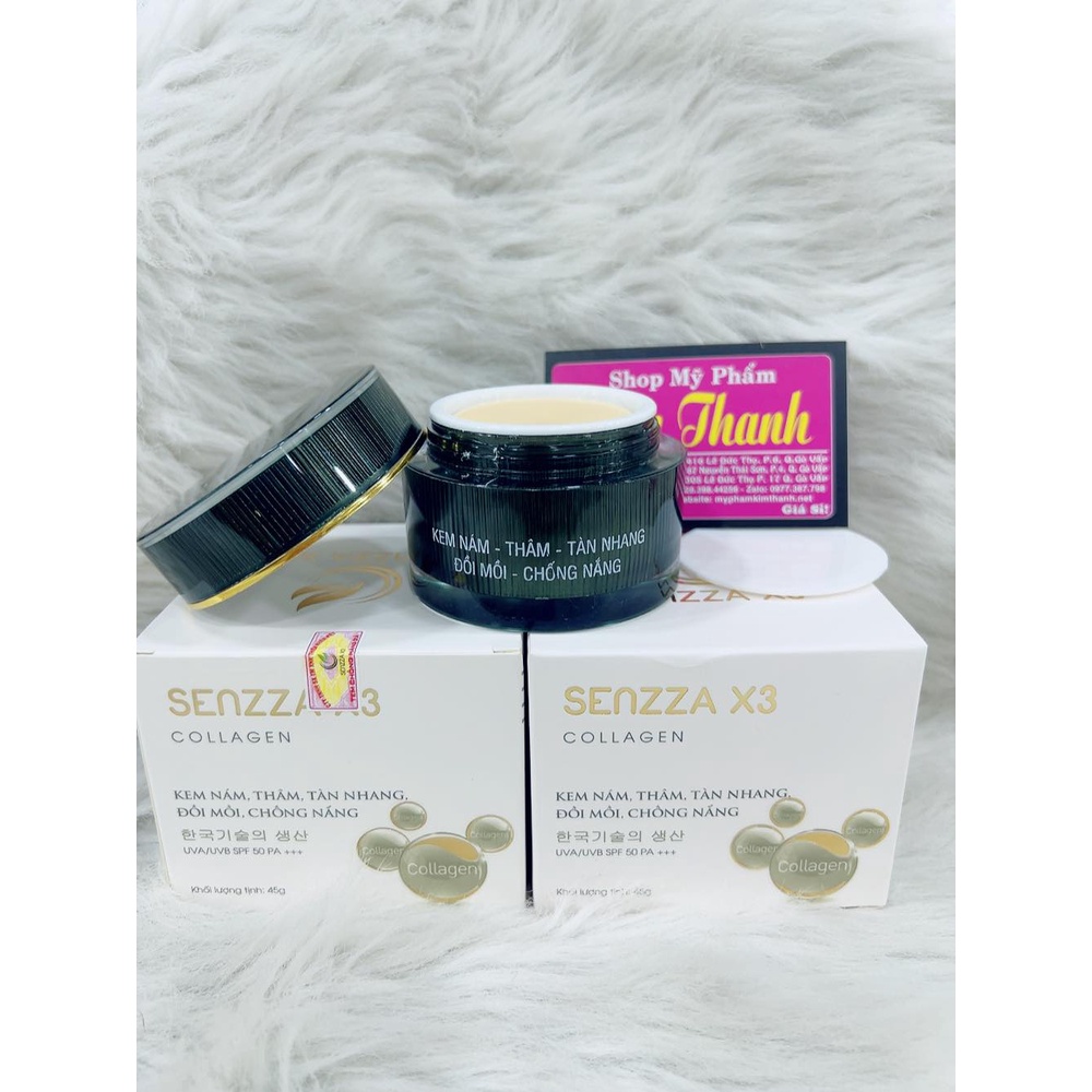 Kem Nám , Thâm , Tàn Nhang,Đồi Mồi,Chống Nắng COLLAGEN SENZZAX3
