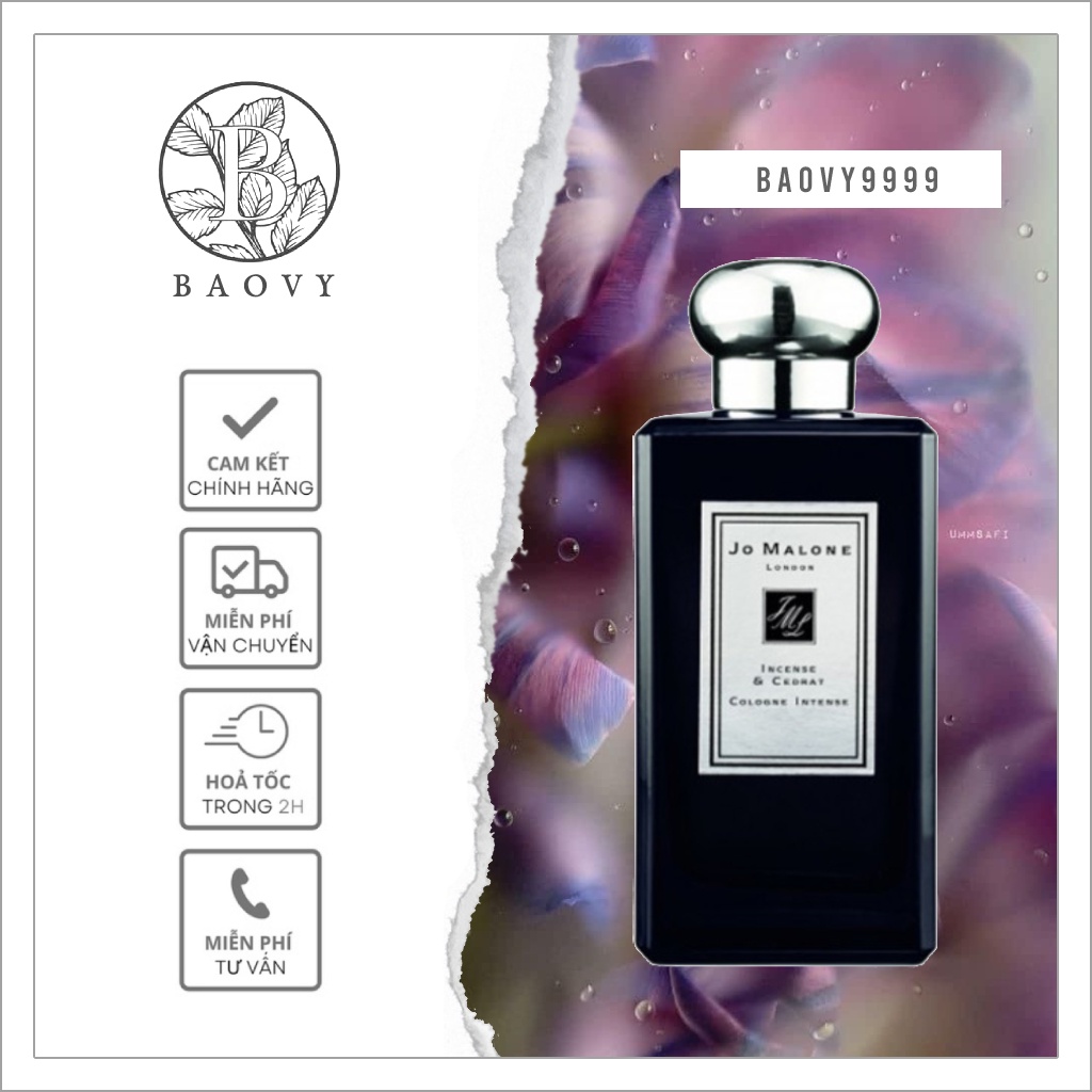 ✨ Nước hoa JO MALONE LONDON INCENSE & CEDRAT 10ml/20ml