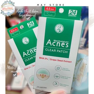 Miếng dán mụn acnes clear patch