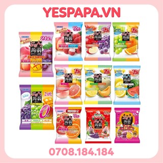 Thạch trái cây Orihiro 120gr (Nhiều vị)