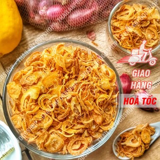 Hành Phi Hành Tím Sấy Giòn (Hành Y Nguyên Lát) Túi 500Gram