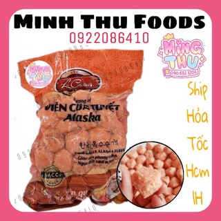 Viên cua tuyết Alaska 500g Lacusina