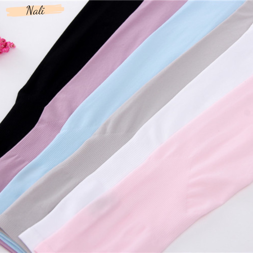 Găng Tay Chống Nắng Xỏ Ngón Let's Slim Cho Nam Nữ NL081