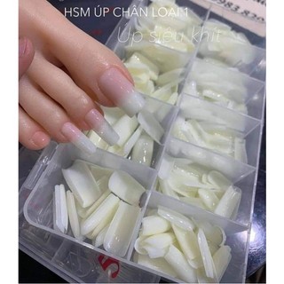 Móng úp chân form dài - hộp 500 móng đủ size