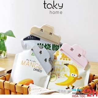 Kẹp Nhựa, Kẹp Miệng Túi Đồ Ăn, Túi Thực Phẩm, Túi Bánh Kẹo, Các Loại Túi Đồ Đã Mở, Tiện Dụng Cho Gia Đình. TakyHome 5210
