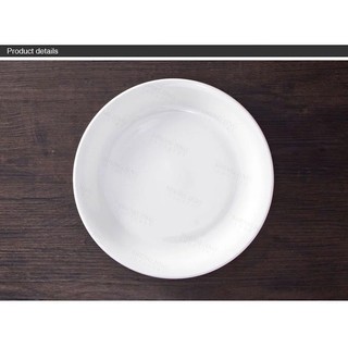 Đĩa bằng sứ xương nhiều cỡ cao cấp