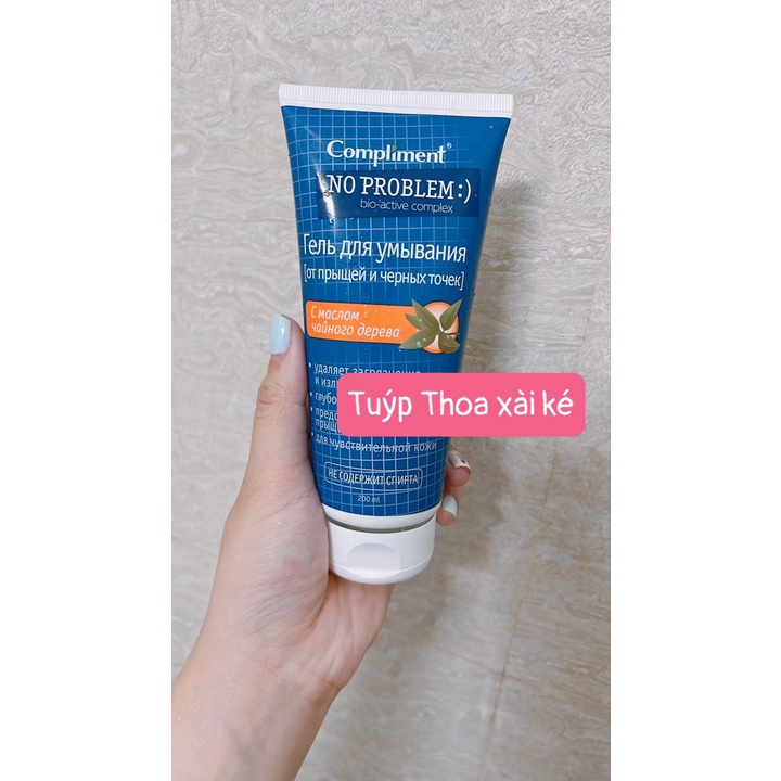 Sữa rửa mặt ngừa mụn Compliment No Problem