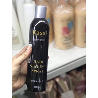 Keo xịt bóng tóc nam Kassi 350ML