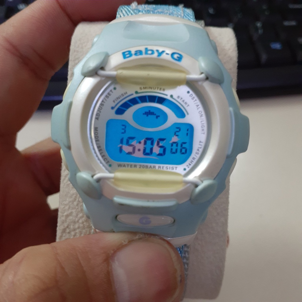 Đồng hồ Casio Baby G điện tử nữ trẻ em nguyên zin si Nhật