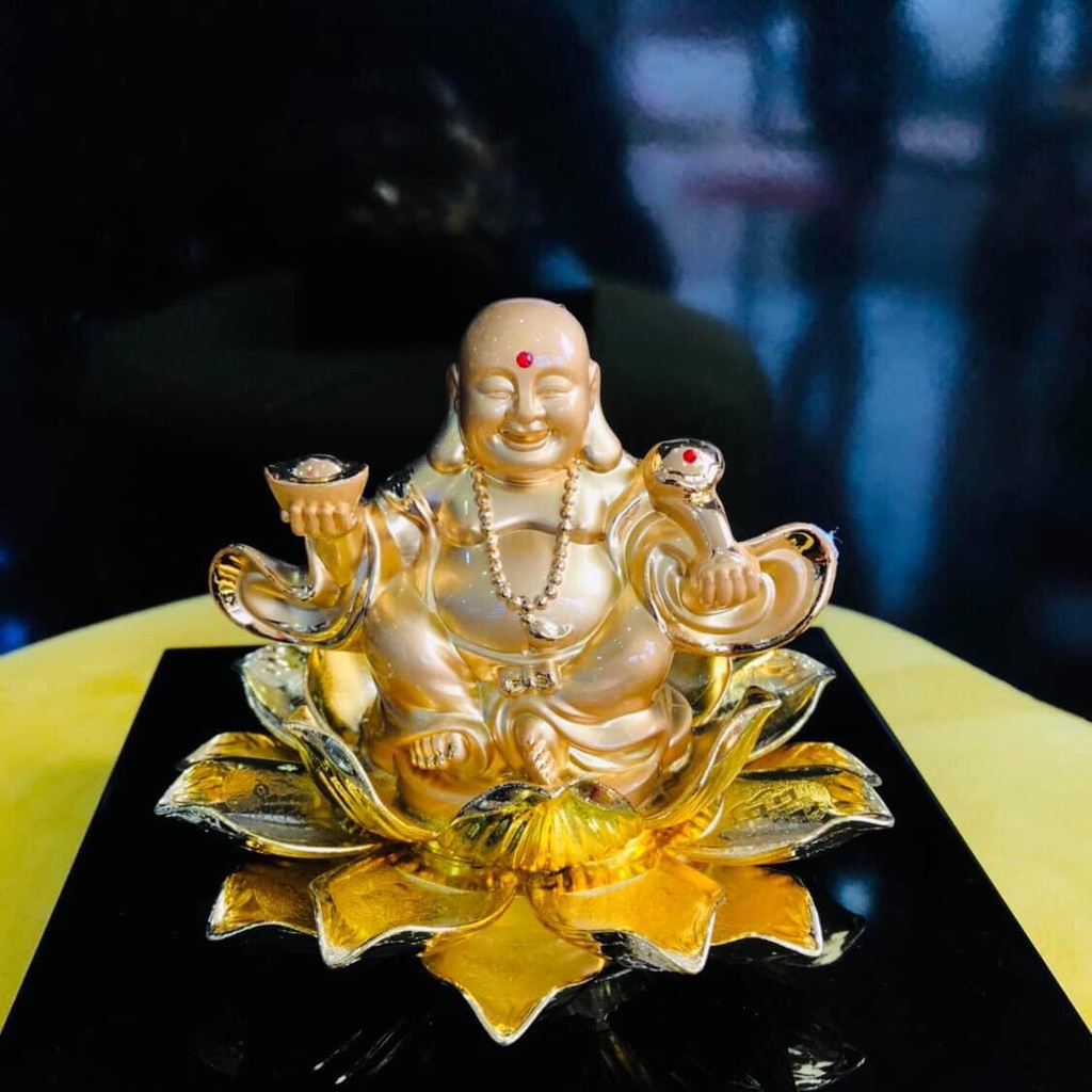 Tượng phật bà QUAN ÂM 2 mặt ( tặng kèm nước hoa xe)