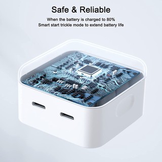 Củ Sạc Nhanh 35W PD Type C 2 Cổng (BH12th)