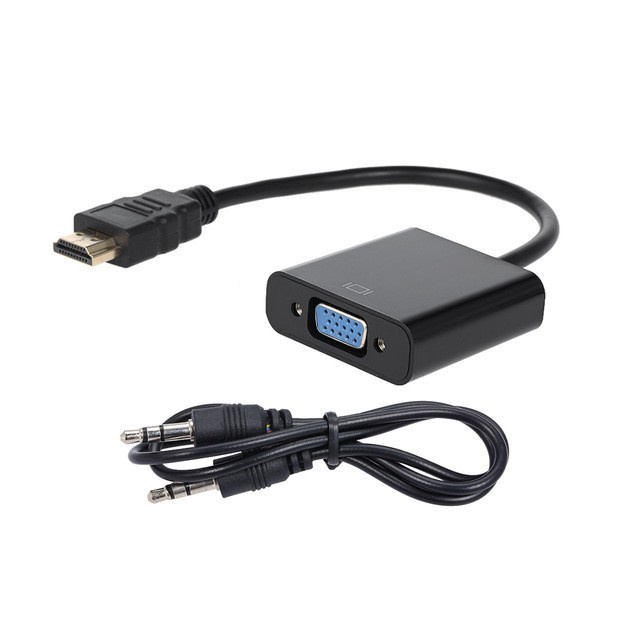CÁP CHUYỂN ĐỔI HDMI SANG VGA CÓ JACK ÂM THANH