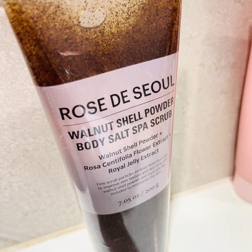 Tẩy Da Chết Rose De Seoul 🔥 CHUẨN CHÍNH HÃNG 🔥 Tẩy Tế Bào Chết Body Dạng Tuýp 200g