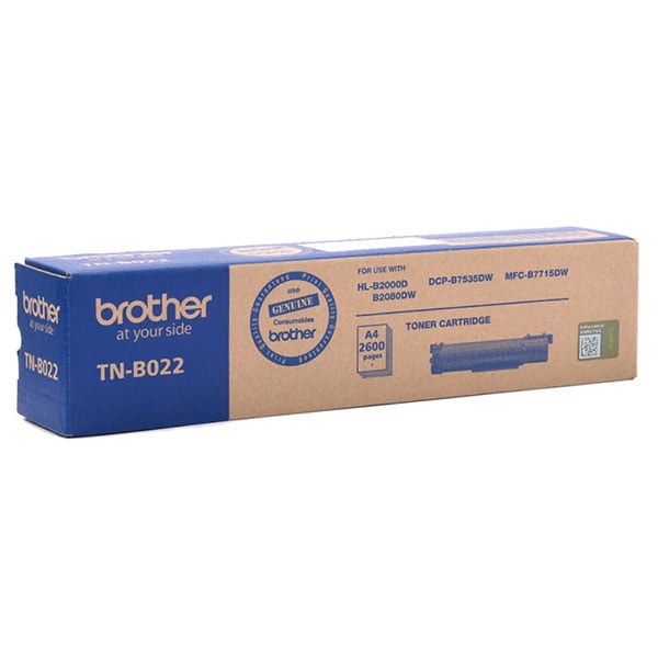 Mực in Brother TN-B022 | Dùng cho máy in HL-B2080DW , B2000D , B7715DW , DCP-B7535DW