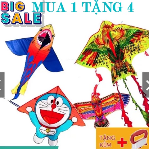 Diều các loại- Diều vỗ cánh- Diều cần câu-siêu hot hit Đồ chơi mùa hè cho bé trai bé gái- Cùng con vận động, thể dục