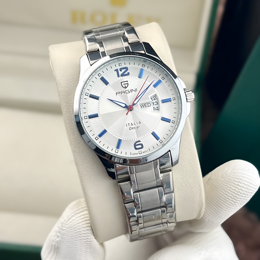 Đồng Hồ - Đồng Hồ Nam Pagini PA05533 Máy Pin Kim Trôi - Đẳng Cấp Thời Thượng - Bảo Hành Chính Hãng 12 Tháng