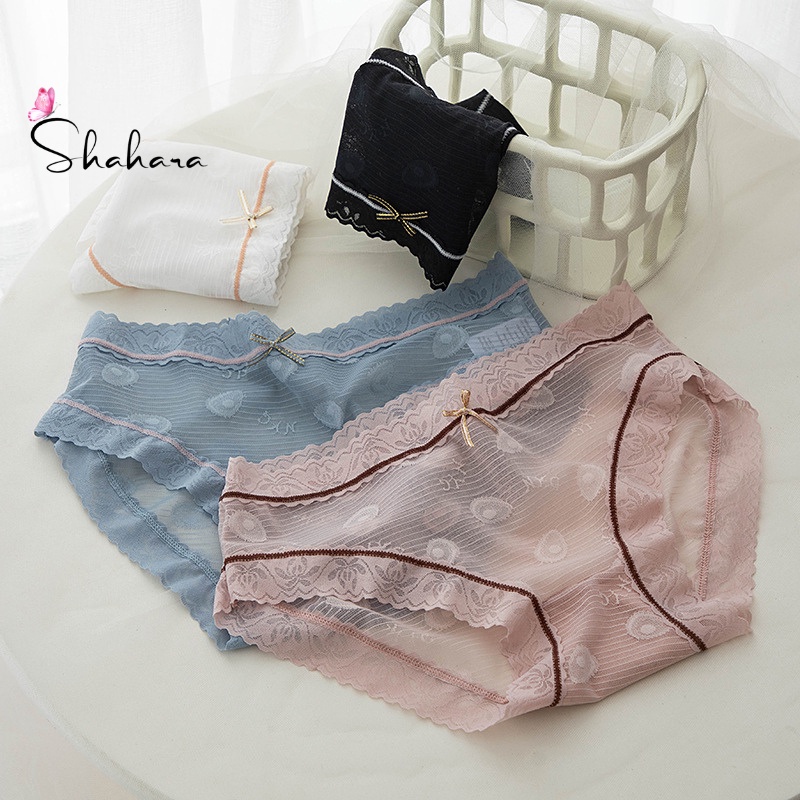 Quần lót nữ viền ren cao cấp thoáng khí Kerist 354