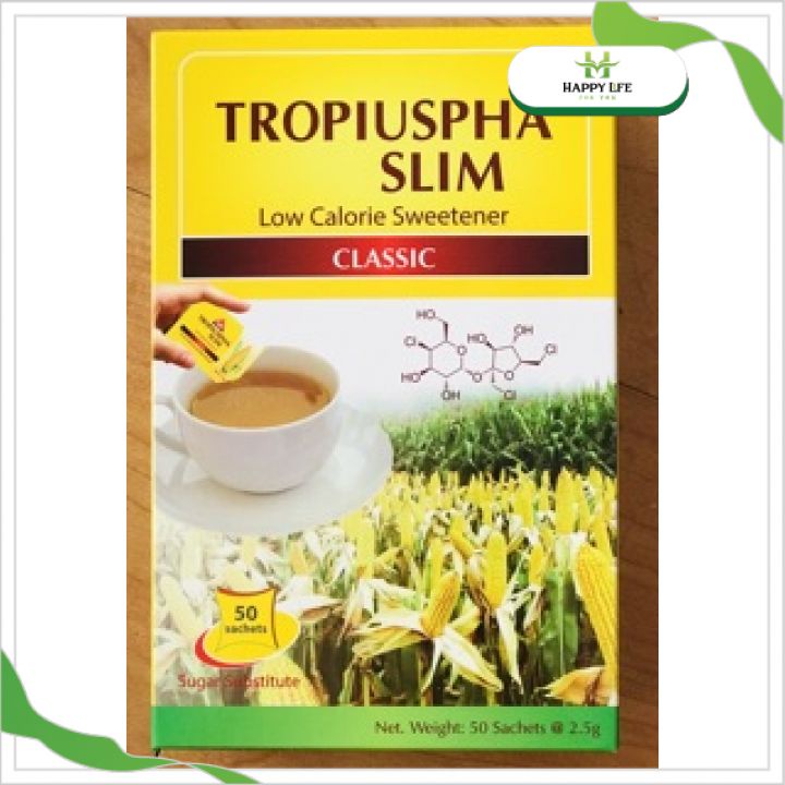 Đường ăn kiêng cho người tiểu đường, đường bắp ăn kiêng Tropiuspha Slim  - Happy Life 4U