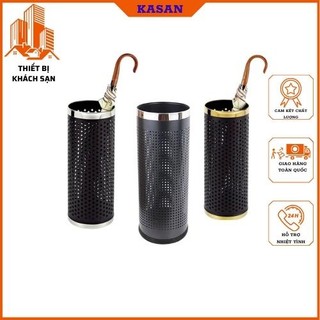 Sọt đựng ô dù viền inox, inox mạ vàng, thân bằng thép chống gỉ, sang trọng, thiết kế nhỏ gọn