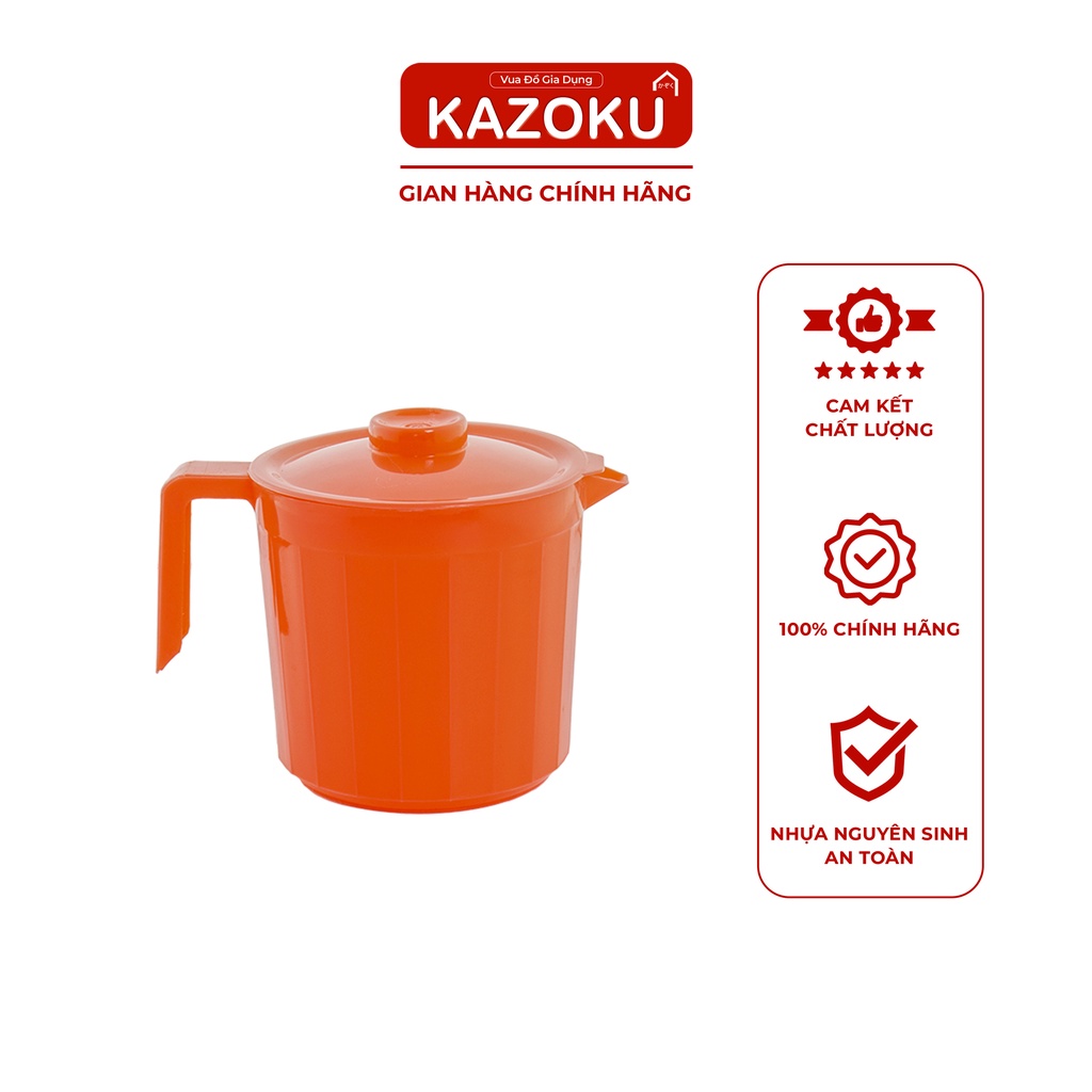 Ca Nước Truyền Thống Kazoku (Có Thông Số Kỹ Thuật)- [CX, CN, CL, CD] - Vua Đồ Gia Dụng Kazoku