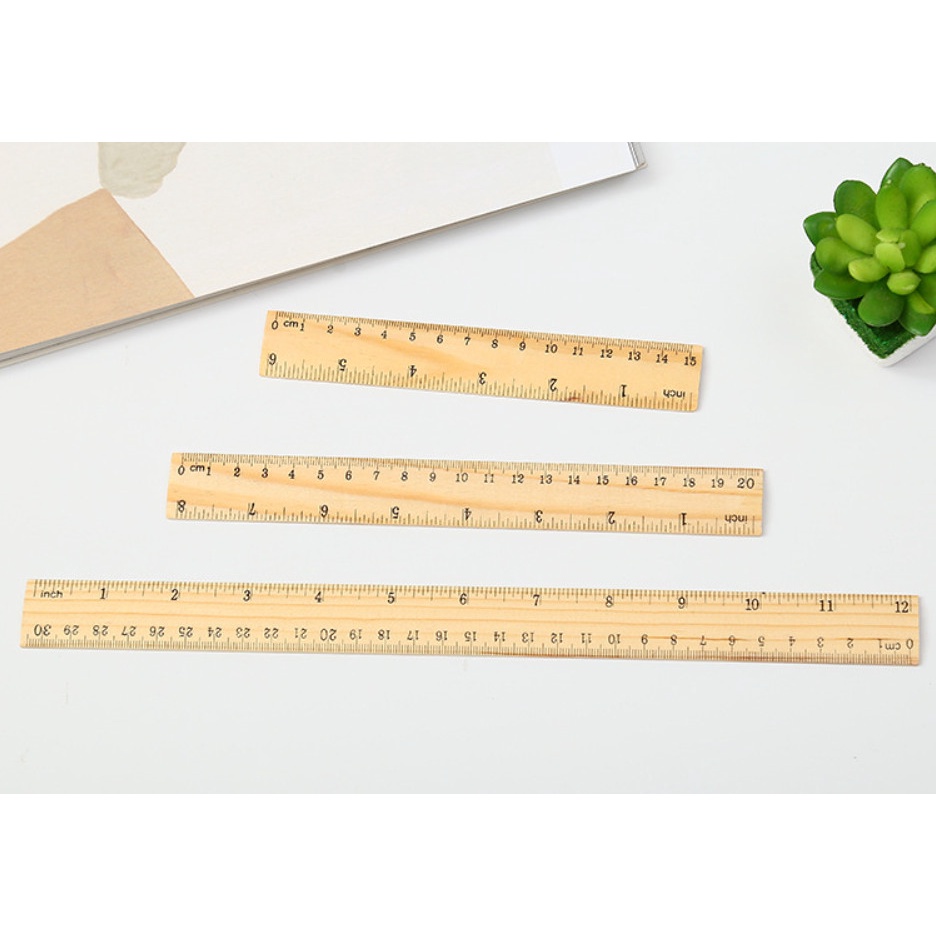 Thước Gỗ 30cm , Thước Học Sinh