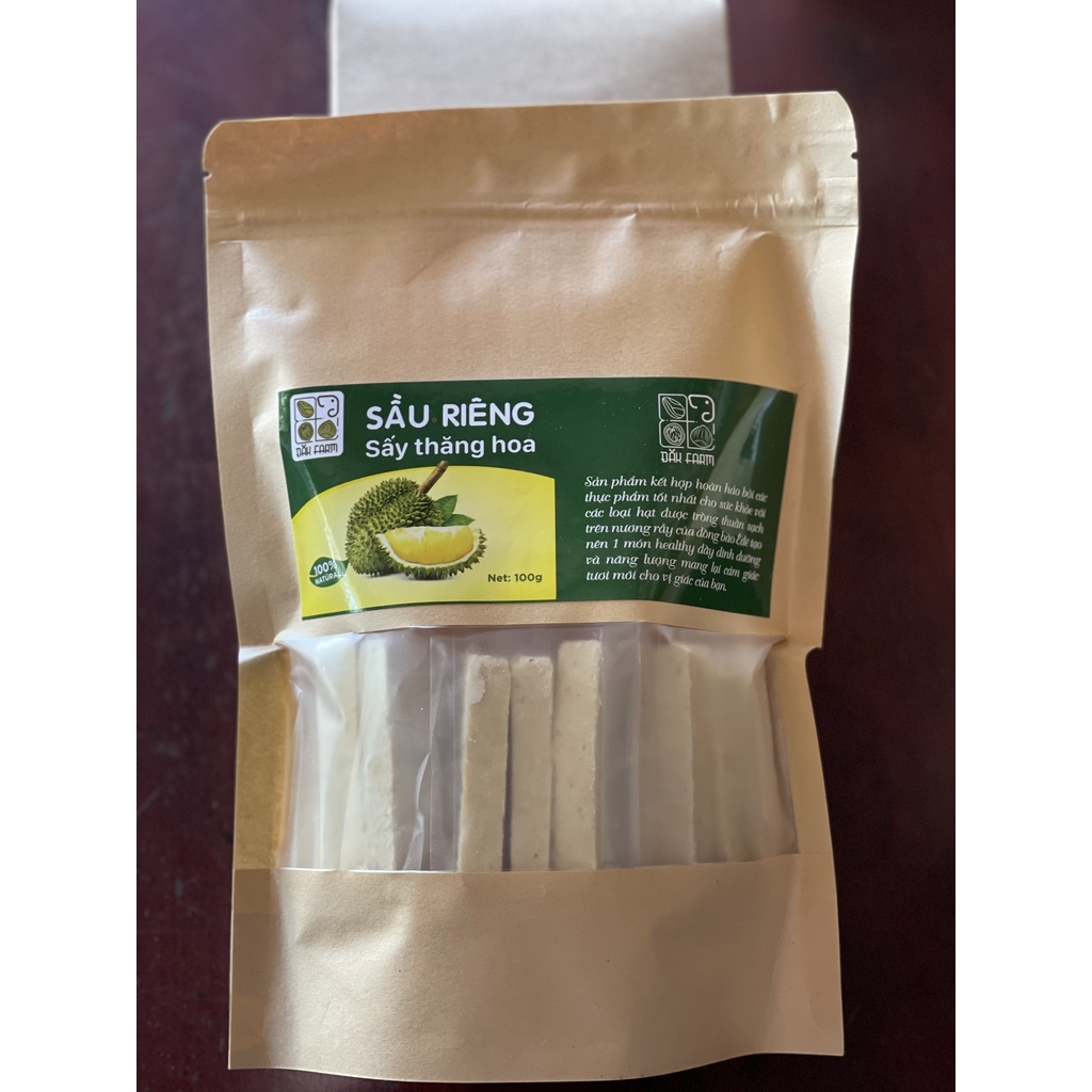 Sầu Riêng Sấy Thăng Hoa 100g