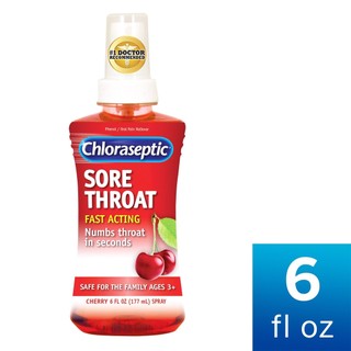 Nước xúc miệng kiểm soát viêm họng Sore Throat [Mỹ] 177mL