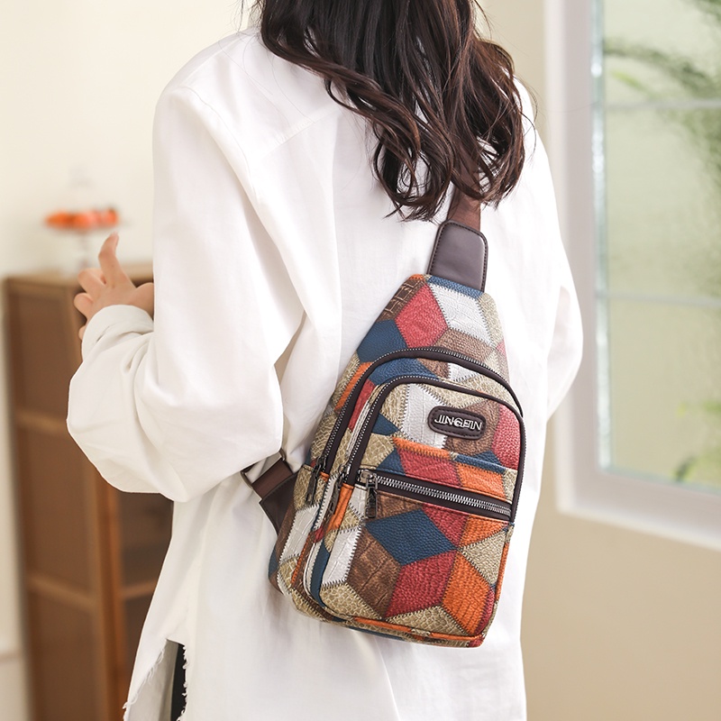 Túi Đeo Chéo Da Mềm Siêu Nhẹ Sức Chứa Lớn Thời Trang Cho Nữ