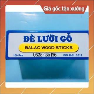Que đè lưỡi tiệt trùng