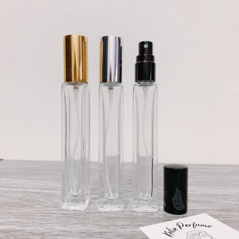 Nước hoa chiết 10ml .Hàng dùng thử lưu 1 đến 2 giờ. Mua 4 tặng 1.