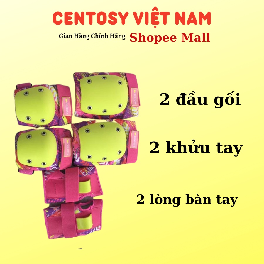 Bảo Hộ Trượt Patin, Đi Xe Đạp, Chơi Thể Thao Cho Trẻ Em Centosy Bee