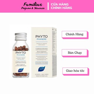 Viên uống phyto phanere hỗ trợ mọc tóc, dưỡng móng - hộp 120v phytophanere