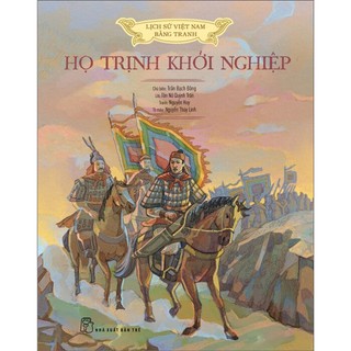 Sách - lsvn bằng tranh - mỏng - bản màu - họ trịnh khởi nghiệp