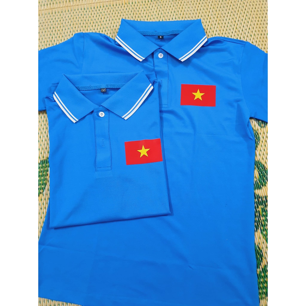 Áo thun polo câu lạc bộ Hà Nội - chất liệu mè thoáng mát