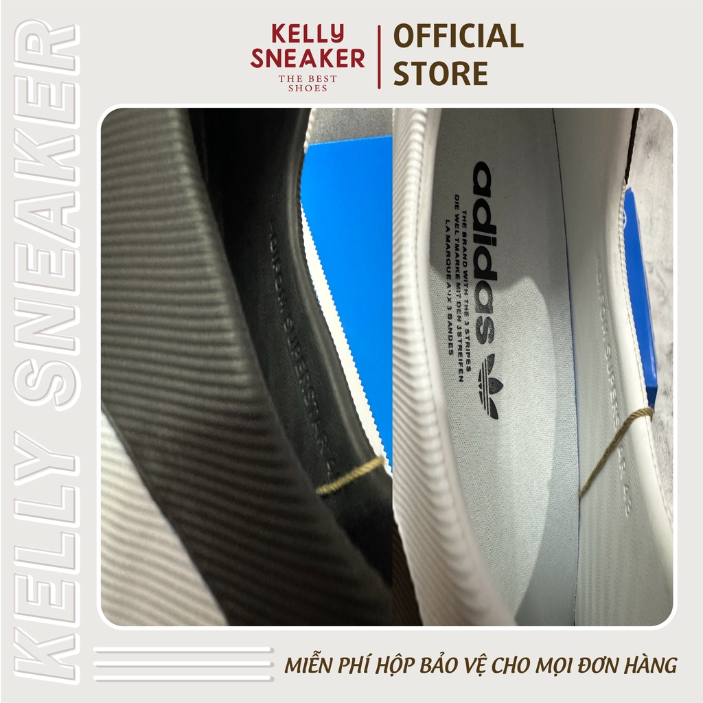 Giày Thể Thao Sneaker AdiFOM SuperStar "Black & White"