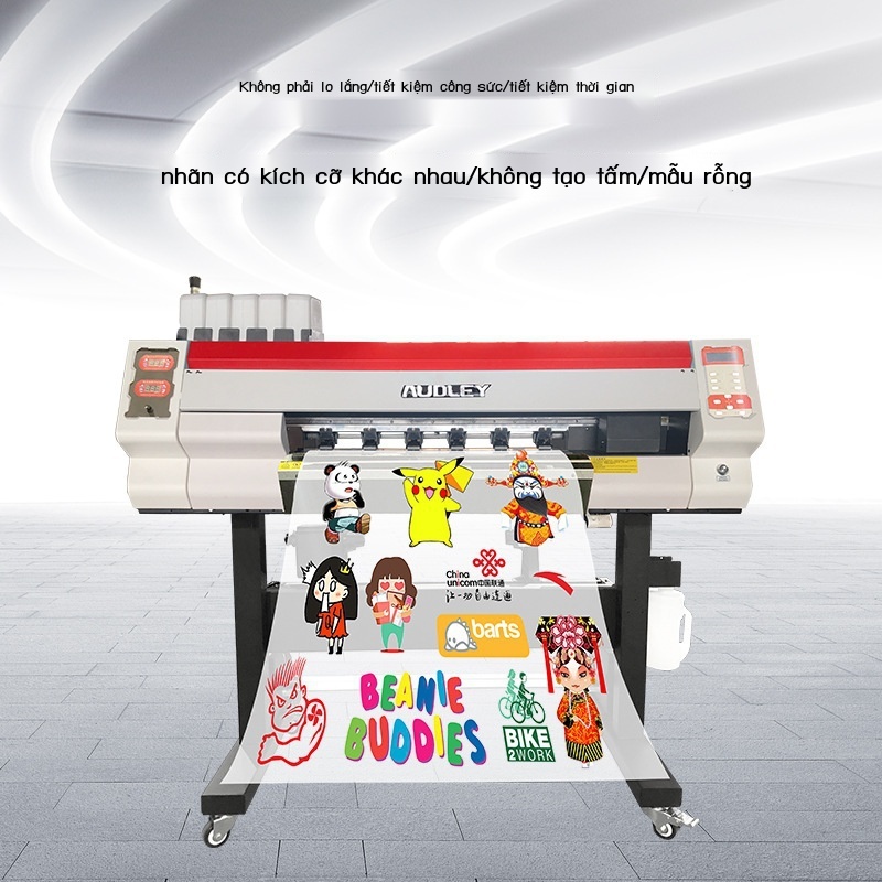 70 mực trắng máy in ép nhiệt hai đầu lắc bột quần áo hút bụi sấy tất cả trong một offset