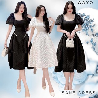 Đầm WAYO gấm đính đá cao cấp dự tiệc sang trọng