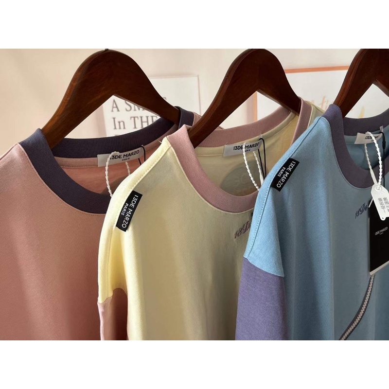 Áo phông 13De Marzo có khoá 2023