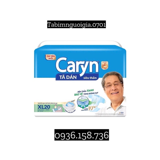 Tã Dán Người già Caryn M20 L20 XL20