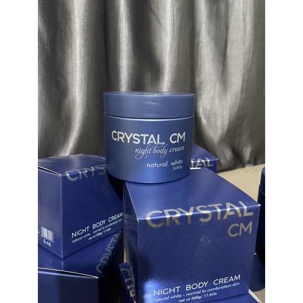 ( TẶNG 1 TĂM TRĂNG) Kem ủ thủy phân bật tone Cystal CM EQ01 mẫu mới nhất