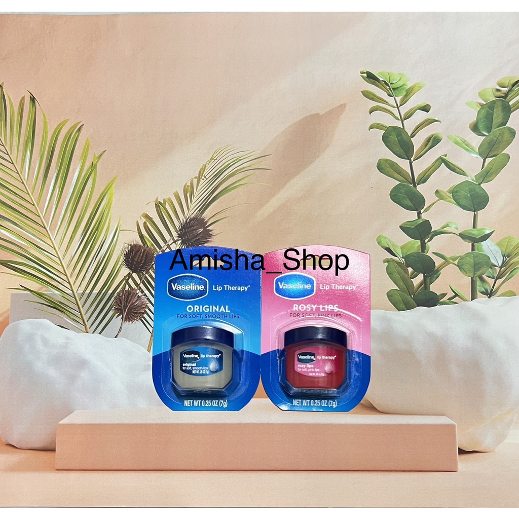 SÁP DƯỠNG MÔI VASELINE LIP (MỸ) 7G