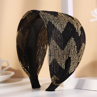 Bờm cài tóc lưới bản to 9cm dễ thương (Song An Eco)