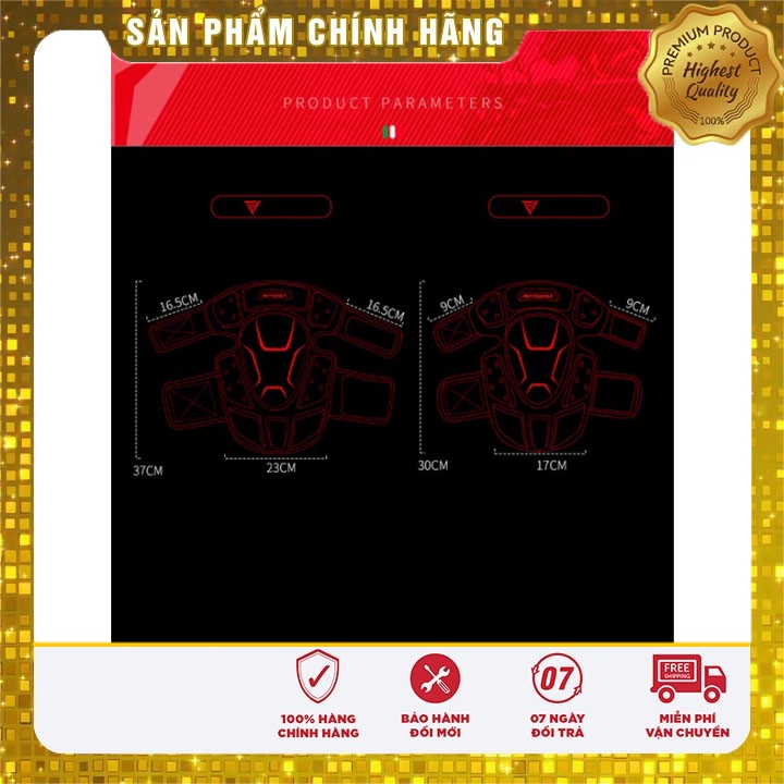 Giáp tay chân carbon MOTOWOLF MDL1019