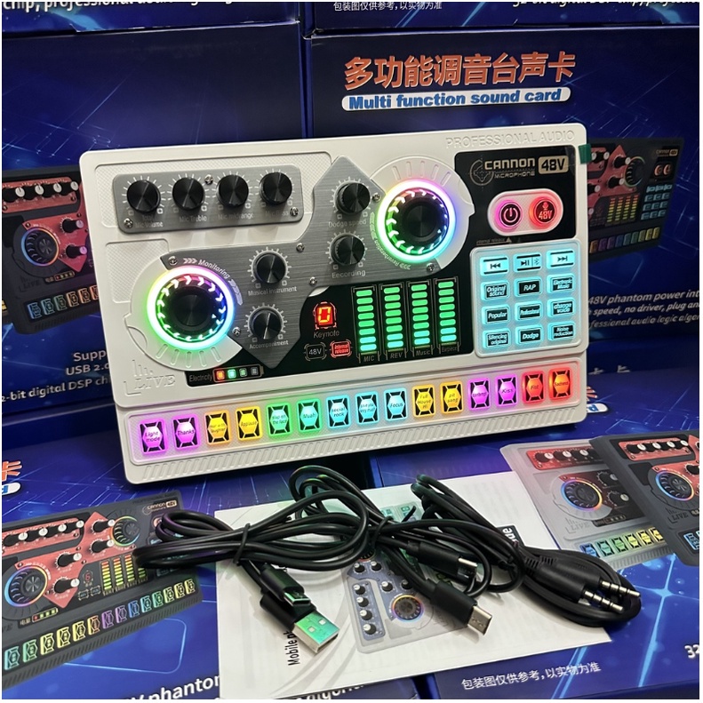 Micro Thu Âm – Mic Livestream Sound Card X5 & Mic ISK AT100 Hát Live Stream, Karaoke, AutoTune, Giả Giọng, Cực Hay, Blue