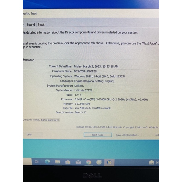 Laptop Dell E7270 | BigBuy360 - bigbuy360.vn