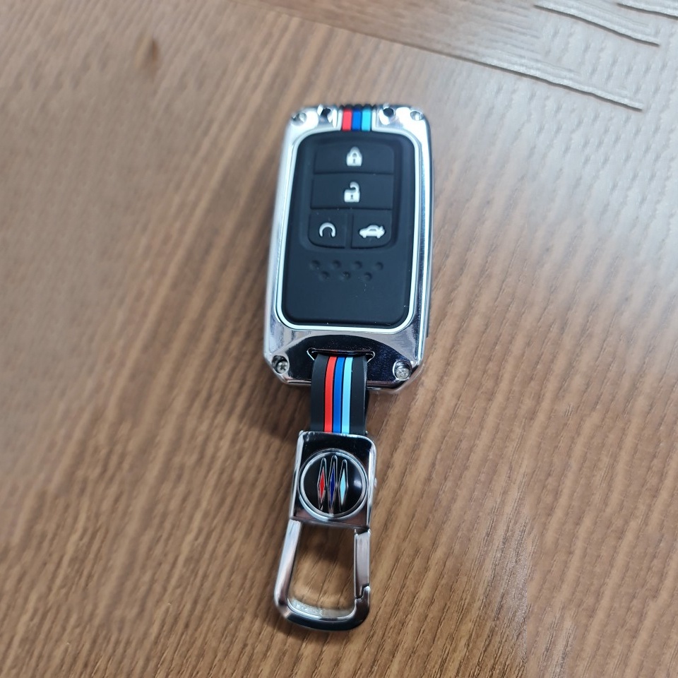 Bao Da, Vỏ Bảo Vệ, Ốp Chìa Khóa, Bọc Chìa Khóa Phản Quang Dùng Cho Xe Ô Tô Honda City, CRV, CIVIC, ACCORD, HR-V