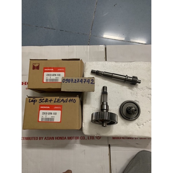 Bộ nhông láp SCR + Lead 110 ( bao hú ) hàng zin hãng SCR